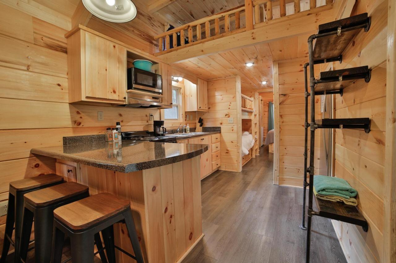 Thomas Cabin Forest Tiny Cabin With Hot Tub Chattanooga Bagian luar foto